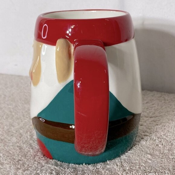 5/$25 Tag Textured Santa Claus Christmas Mug - Picture 2 of 8